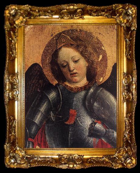 framed  FOPPA, Vincenzo St Michael Archangel (detail) sdf, ta009-2